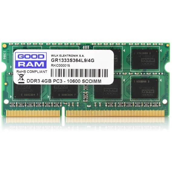 Obrázok pre Goodram 4GB DDR3 PC3-12800 paměťový modul 1600 MHz