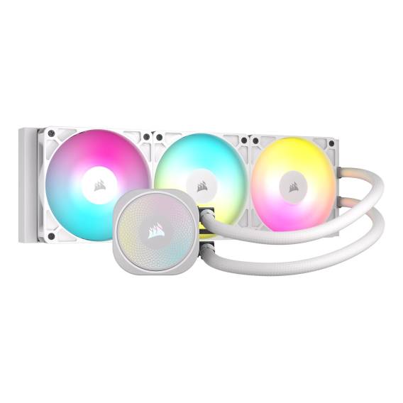 Obrázok pre Corsair Nautilus 360 RS ARGB Liquid Procesor Kapalinový chladič typu vše v jednom Bílá 1 kusů