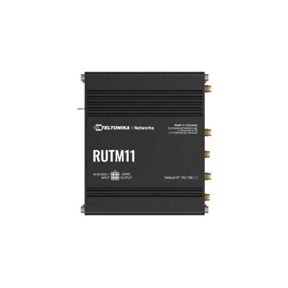 Obrázok pre Teltonika RUTM11 router zapojený do sítě Gigabit Ethernet Černá
