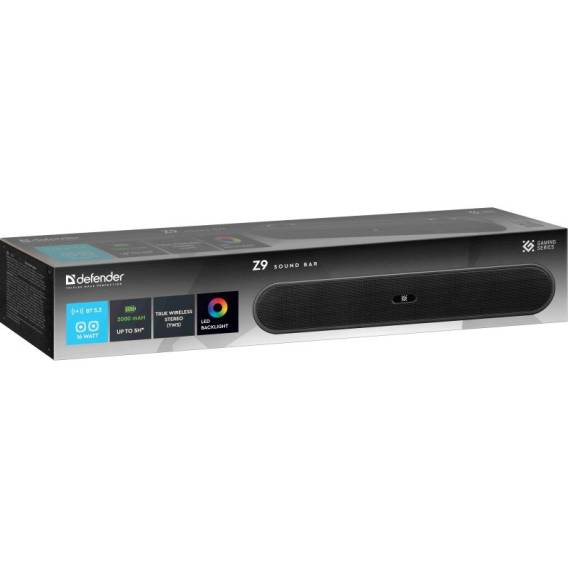 Obrázok pre REPRODUKTOR DEFENDER SOUNDBAR Z9 16W LED BLUETOOTH