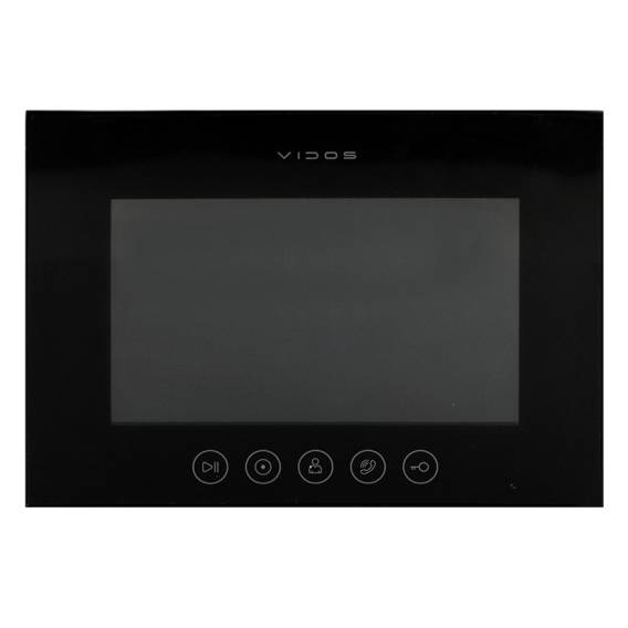 Obrázok pre WiFi video monitor dveřního telefonu VIDOS X M11B-X 7" TFT LCD displej 1024x600px Černá