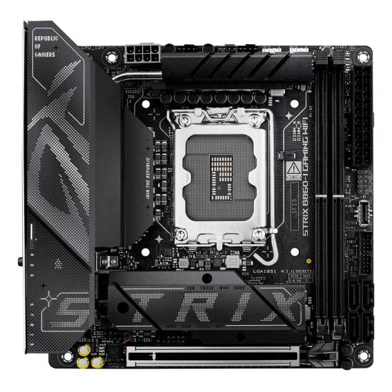 Obrázok pre ASUS ROG STRIX B860-I GAMING WIFI Intel B860 LGA 1851 (Socket V1) mini ITX