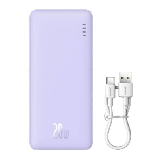 Obrázok pre Baseus Airpow - powerbank 20000 mAh 20W (fialová)