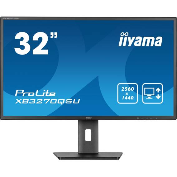 Obrázok pre iiyama ProLite XB3270QSU-B1 počítačový monitor 80 cm (31.5") 2560 x 1440 px Quad HD LED Černá