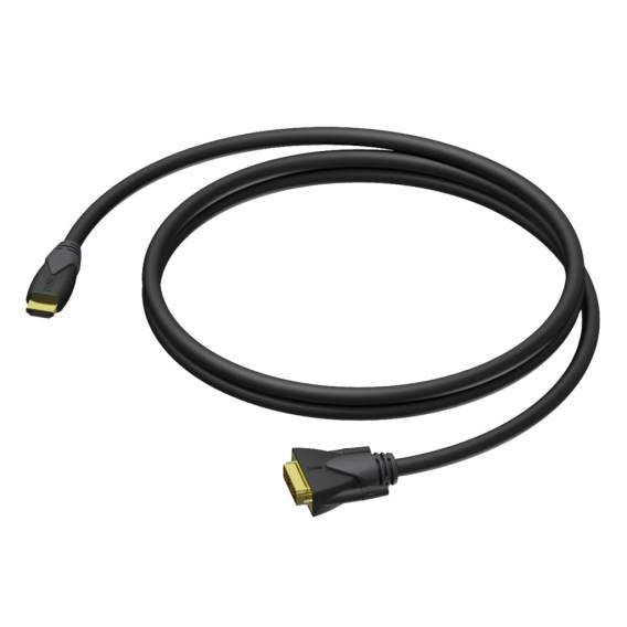 Obrázok pre Cable HDMI-DVI-D 3 m black (CLV160/3)