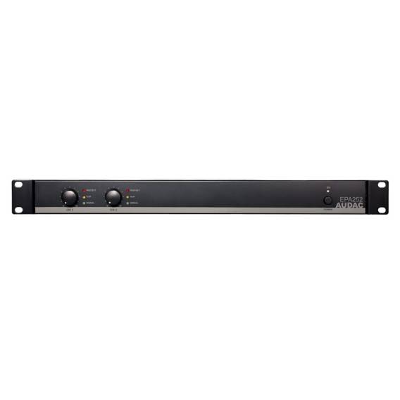 Obrázok pre AUDAC EPA252 audio zesilovač 2.0 kanály/kanálů Černá