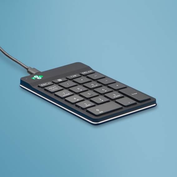 Obrázok pre R-Go Tools RGOCONMWDBL numerická klávesnice Univerzální USB Černá