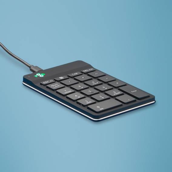Obrázok pre R-Go Tools RGOCONMWDBL numerická klávesnice Univerzální USB Černá