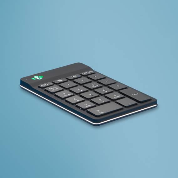 Obrázok pre R-Go Tools RGOCONMWLBL numerická klávesnice Univerzální Bluetooth Černá
