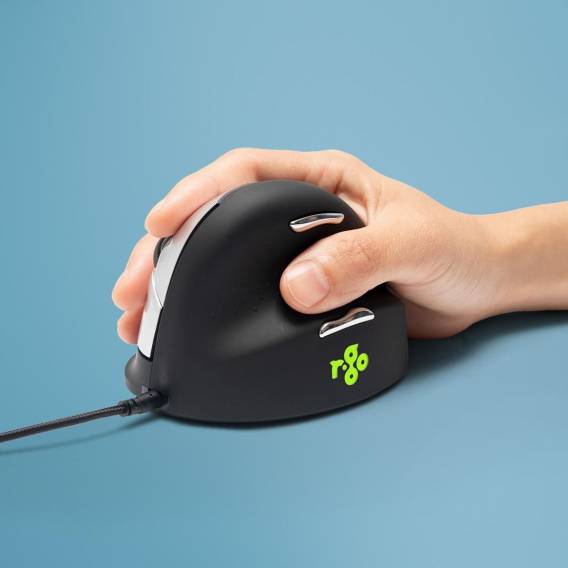 Obrázok pre R-Go Tools RGOHE myš Kancelář Pro praváky USB Typ-A Optický 2400 DPI