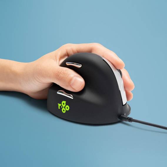 Obrázok pre R-Go Tools RGOHELE myš Pro leváky USB Typ-A Optický 2400 DPI
