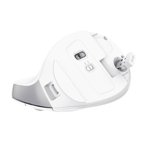 Obrázok pre Trust Bayo II - Ergonomická bezdrátová myš (bílá)