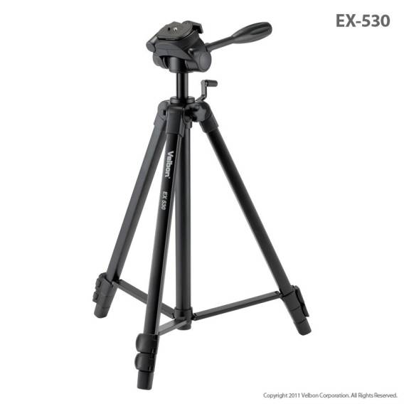 Obrázok pre Velbon EX-530 stativ Digitální/filmové kamery 3 noha/nohy Černá