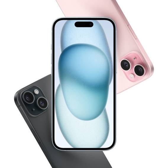 Obrázok pre Apple iPhone 15 15,5 cm (6.1") Dual SIM iOS 17 5G USB typu C 128 GB Růžová