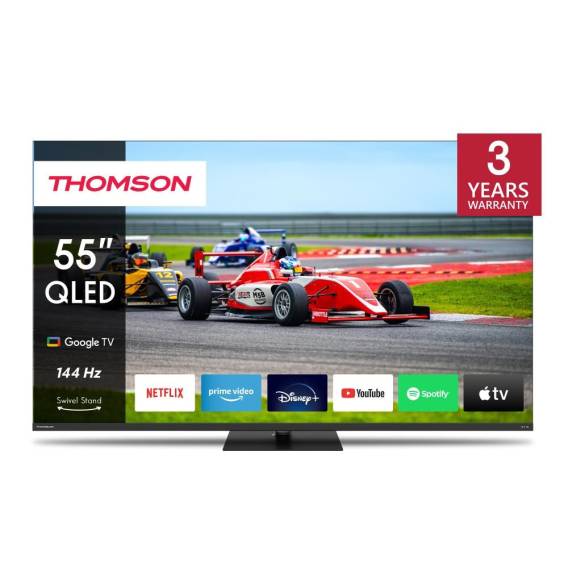 Obrázok pre Thomson Q70 Series 55QG7C14 televizor 139,7 cm (55") 4K Ultra HD Smart TV Wi-Fi Černá 350 cd/m²