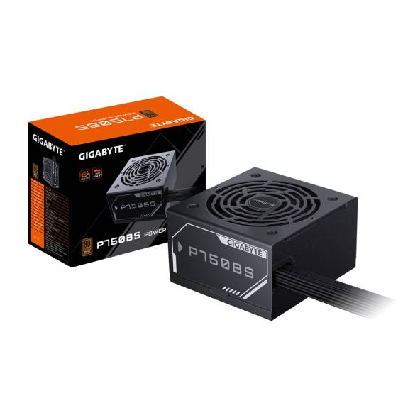 Obrázok pre GIGABYTE P750BS napájecí zdroj 750 W 20+4 pin ATX ATX Černá