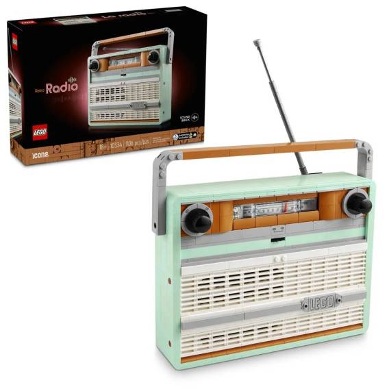 Obrázok pre LEGO ICONS 10334 Rádio Retro