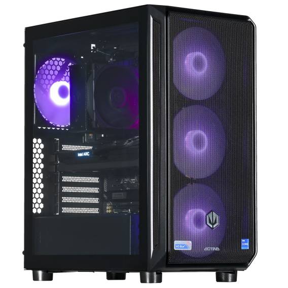 Obrázok pre Actina 5901443410263 PC Intel® Core™ i5 i5-12600K 32 GB DDR5-SDRAM 1 TB SSD Intel Arc B580 Midi Tower Černá
