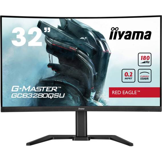 Obrázok pre iiyama G-MASTER GCB3280QSU-B2 počítačový monitor 80 cm (31.5") 2560 x 1440 px Dual QHD LED Černá