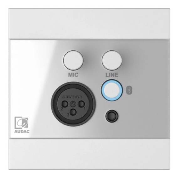 Obrázok pre AUDAC WP225/W audio převodník Ocel, Bílá