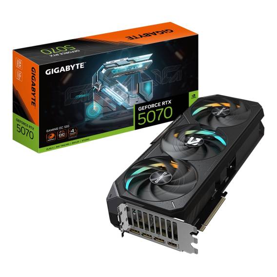 Obrázok pre Grafická karta Gigabyte GeForce RTX 5070 Ti GAMING OC 16 GB GDDR7