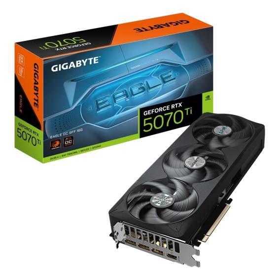 Obrázok pre GIGABYTE GeForce RTX 5070 Ti EAGLE OC SFF 16G NVIDIA 16 GB GDDR7