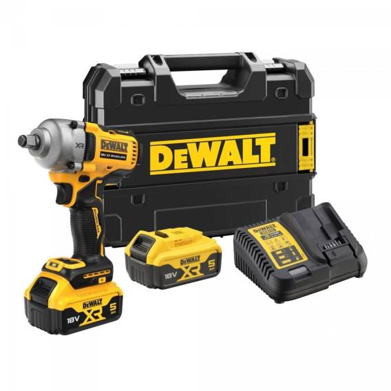 Obrázok pre Rázový utahovák DEWALT DCF891P2T 18V 2x5Ah XR 812Nm Žlutá, Černá