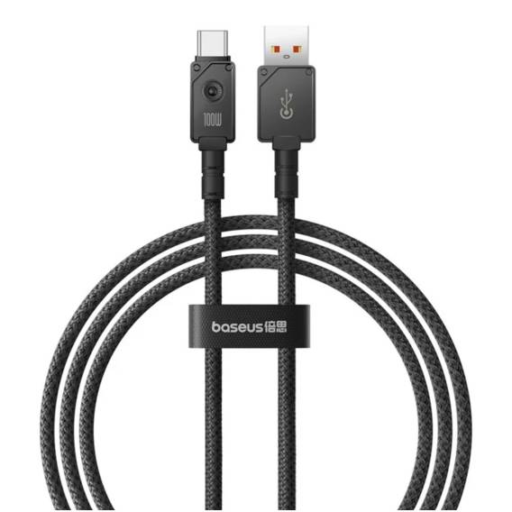 Obrázok pre Baseus Unbreakable USB kabel 1 m USB A USB C Černá