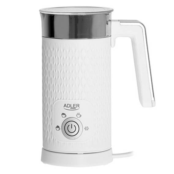 Obrázok pre Adler AD 4494 Napěňovač a ohřívač mléka Automatický Metalická, Bílá