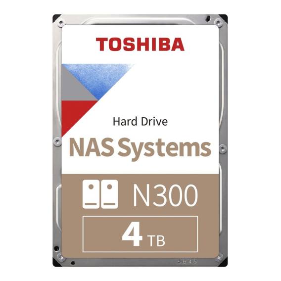 Obrázok pre Toshiba N300 vnitřní pevný disk 4 TB 7200 ot/min 512 MB 3.5" Serial ATA III