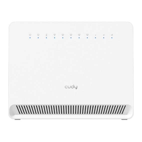 Obrázok pre Cudy 4G Cat 6 AC1200 Wi-Fi Router, LT700E 1.0 bezdrátový router Gigabit Ethernet Dvoupásmový (2,4 GHz / 5 GHz) Bílá