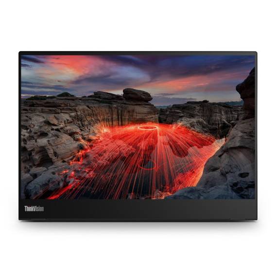 Obrázok pre Lenovo ThinkVision M14t Gen 2 počítačový monitor 35,6 cm (14") 2240 x 1400 px 2.2K LED Dotyková obrazovka Černá