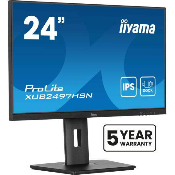 Obrázok pre iiyama ProLite XUB2497HSN-B2 počítačový monitor 60,5 cm (23.8") 1920 x 1080 px Full HD LED Černá