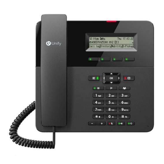 Obrázok pre Unify OpenScape Desk Phone CP210 Analogový telefon Černá