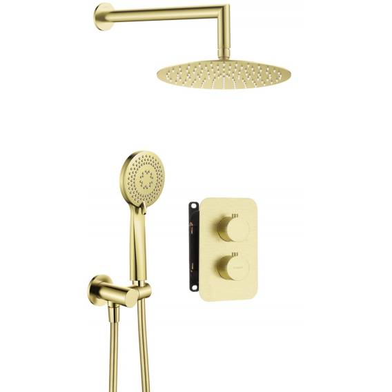 Obrázok pre Concealed shower set with thermostatic BOX
