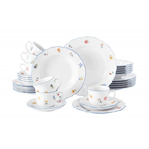 Obrázok pre Seltmann Weiden 4003106989862 sada nádobí 30 kusů Porcelán Bílá