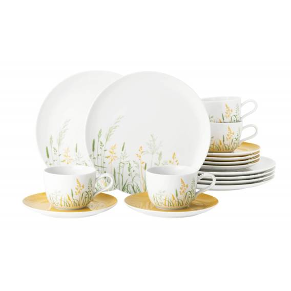 Obrázok pre SELTMANN MEADOW GRASSES CURRY Coffee Set for 6 ppl