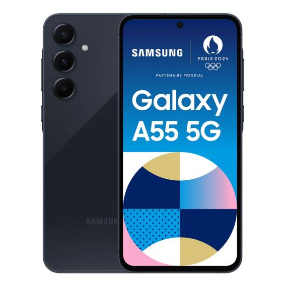 Obrázok pre Samsung Galaxy A55 5G 16,8 cm (6.6") Hybridní Dual SIM USB typu C 8 GB 128 GB 5000 mAh Námořnická modrá