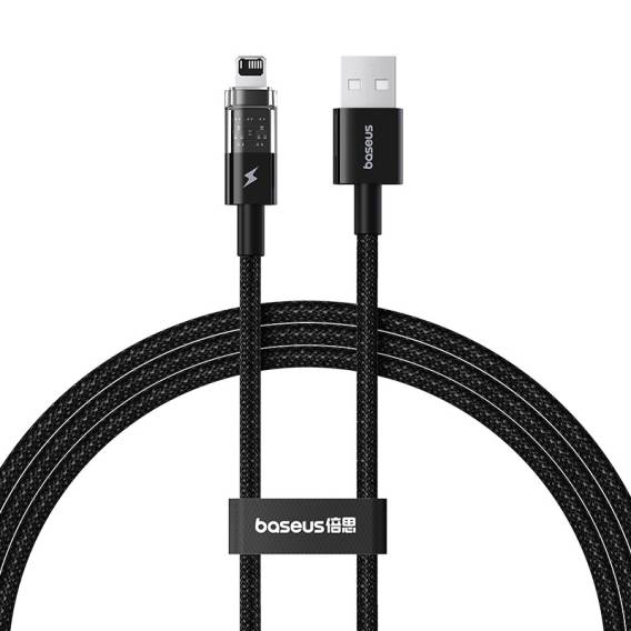 Obrázok pre Baseus Gem Rychlonabíjecí kabel USB na IP 2,4A 1 m černý