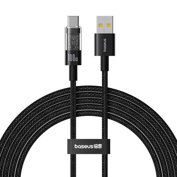 Obrázok pre Baseus Gem Rychlonabíjecí kabel USB A na USB C 2 m 100 W Černá
