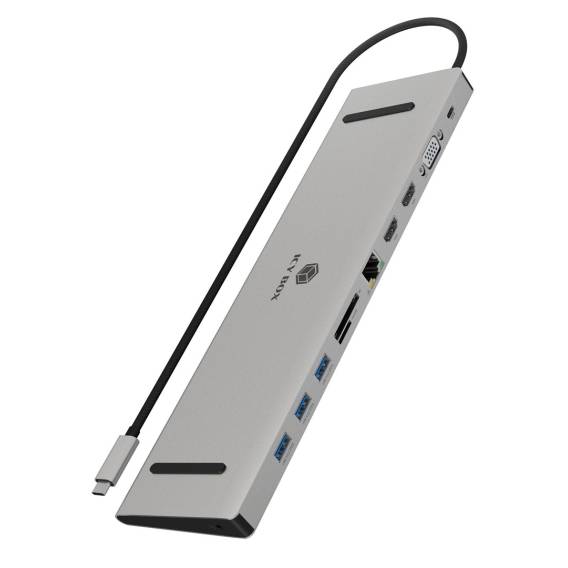 Obrázok pre ICY BOX IB-DK2106a-CPD Kabel USB 3.2 Gen 1 (3.1 Gen 1) Type-C Antracit, Černá