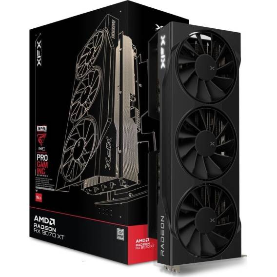 Obrázok pre Grafická karta. XFX Swift RX 9070XT 3-FAN Gaming E. 16G
