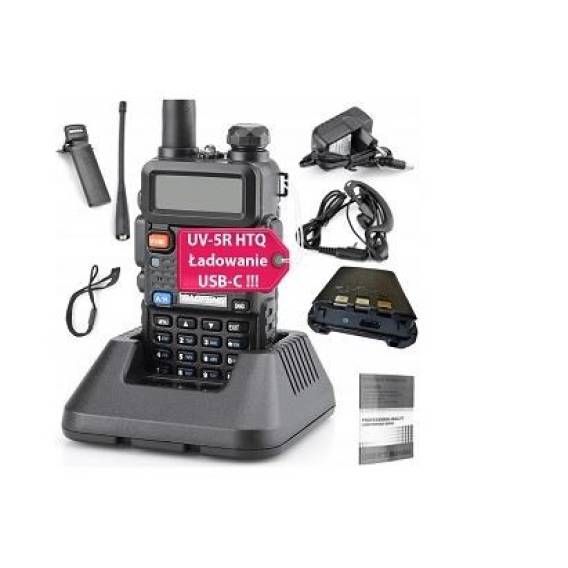 Obrázok pre VYSÍLAČKA BAOFENG UV-5R HTQ USB-C