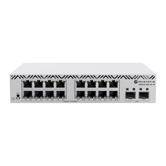 Obrázok pre Přepínač Mikrotik CSS318-16G-2S+IN