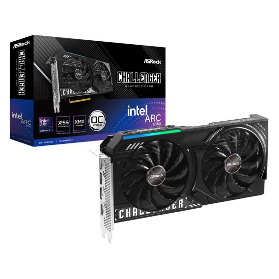 Obrázok pre Asrock Intel Arc B580 Challenger 12GB OC Arc A580 GDDR6