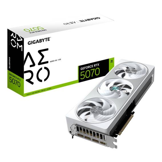 Obrázok pre Grafická karta Gigabyte GeForce RTX 5070 AERO OC 12 GB GDDR7