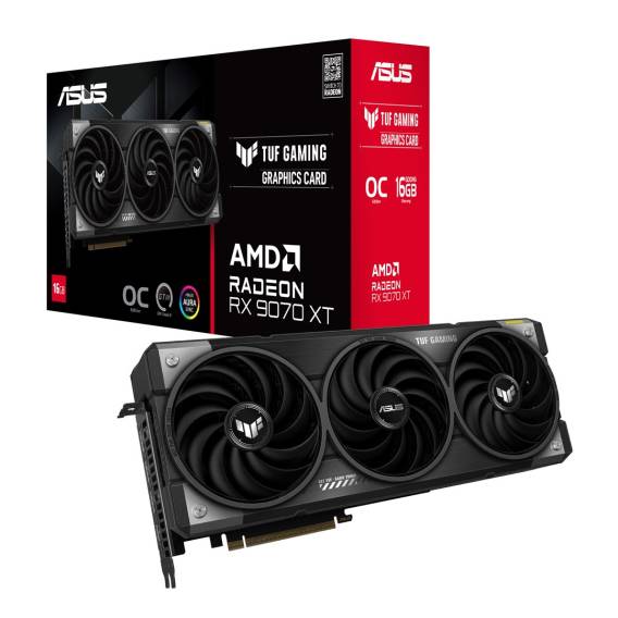 Obrázok pre ASUS TUF Gaming TUF-RX9070XT-O16G-GAMING AMD Radeon RX 9070 XT 16 GB GDDR6