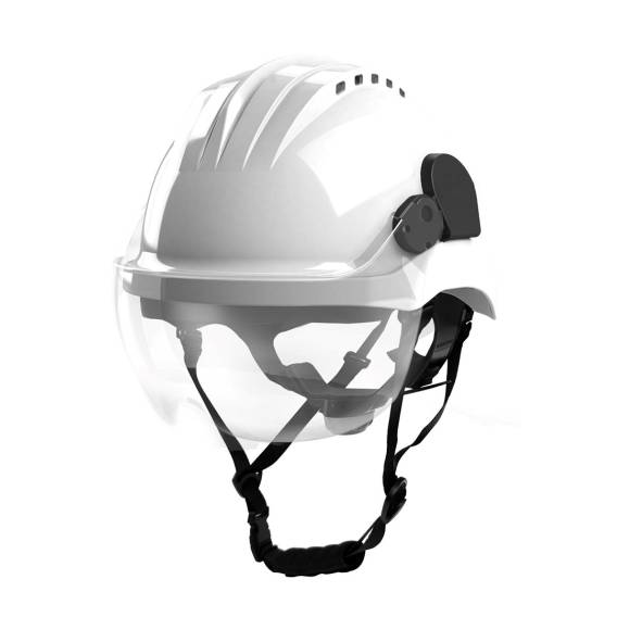 Obrázok pre Protective helmet Climax Curro-visor white