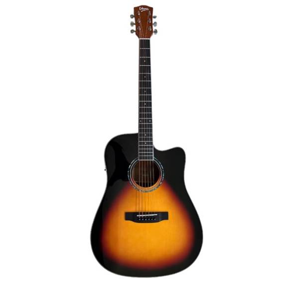 Obrázok pre V-TONE VEAG1 CE VS - elektroakustická kytara 4/4, Vintage sunburst