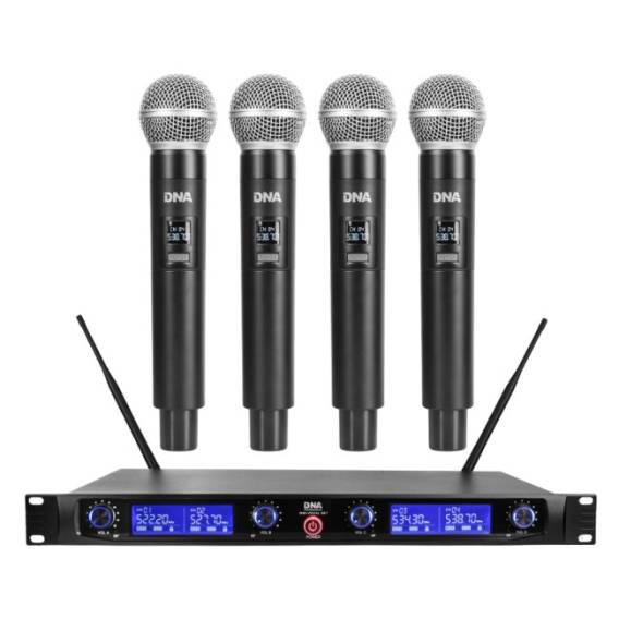 Obrázok pre DNA WM4 VOCAL SET Wireless Microphone 4x Broadcast